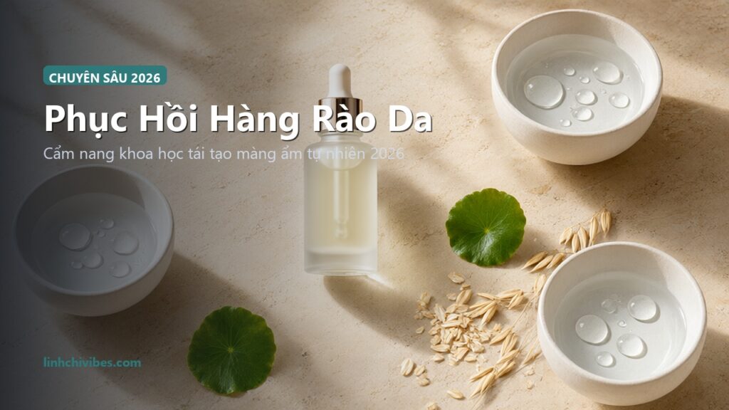 Cẩm nang phục hồi hàng rào bảo vệ da khoa học 2026