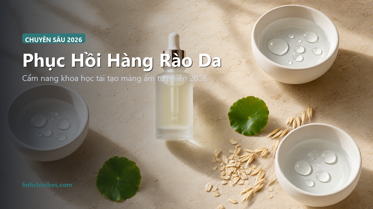 Cẩm nang phục hồi hàng rào bảo vệ da khoa học 2026