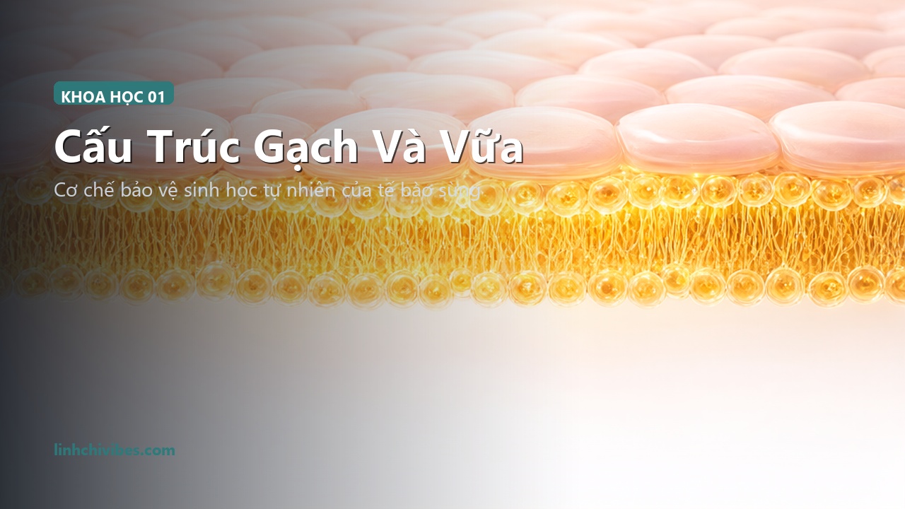 Cấu trúc hàng rào bảo vệ da màng lipid gian bào