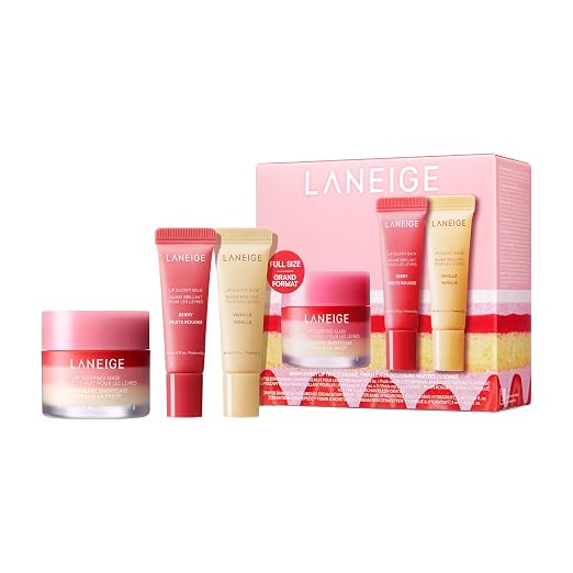 Mặt nạ ngủ môi Laneige Lip Sleeping Mask Berry EX chính hãng trên Amazon