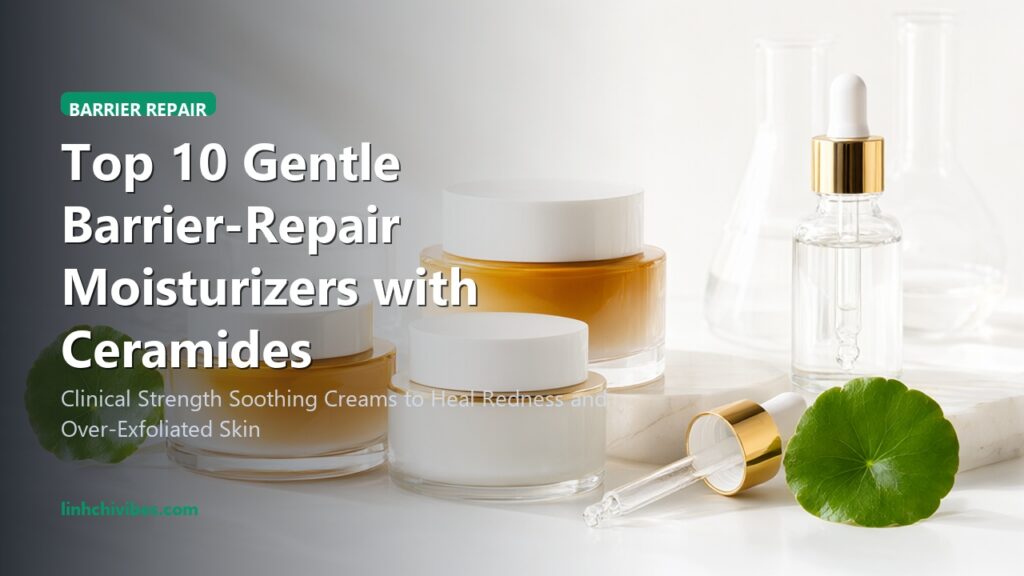 Top 10 Gentle Barrier-Repair Moisturizers with Ceramides & Centella for Compromised Skin (linhchivibes.com)