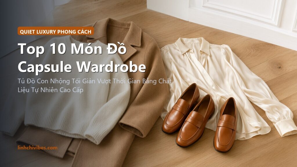 Top 10 Món Đồ Capsule Wardrobe Phong Cách Quiet Luxury Thanh Lịch Sang Trọng (linhchivibes.com)