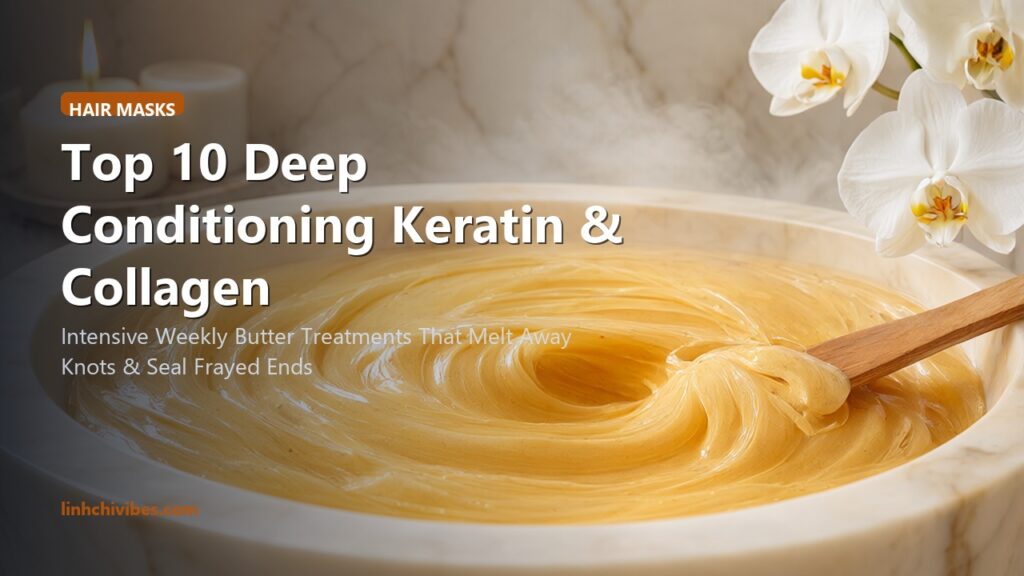 Top 10 Deep Conditioning Keratin & Collagen Hair Masks for Liquid Glass Shine (linhchivibes.com)