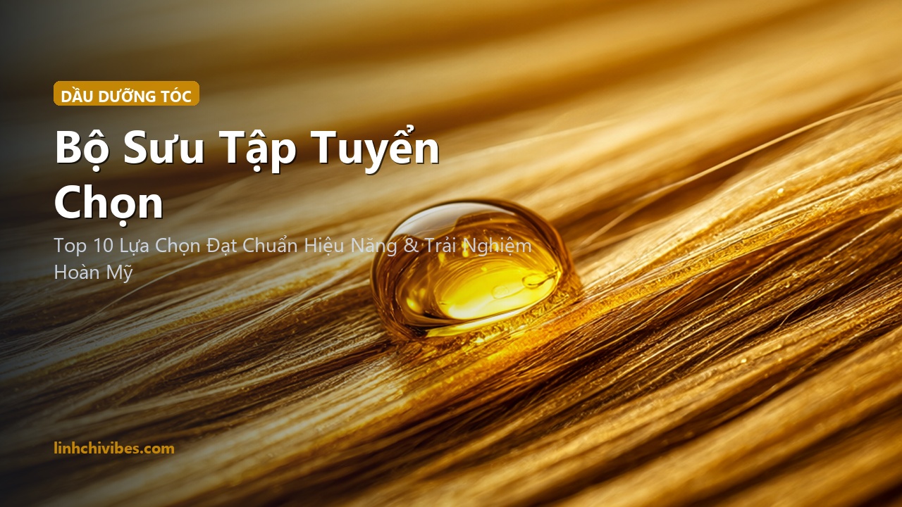 Top 10 Dầu Dưỡng Tóc Argan Tinh Khiết & Dầu Hoa Trà Chống Xơ Rối Bóng Mượt - Bộ sưu tập tuyển chọn (linhchivibes.com)