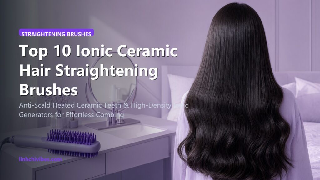 Top 10 Ionic Ceramic Hair Straightening Brushes for Silky Straight Strands in Minutes (linhchivibes.com)