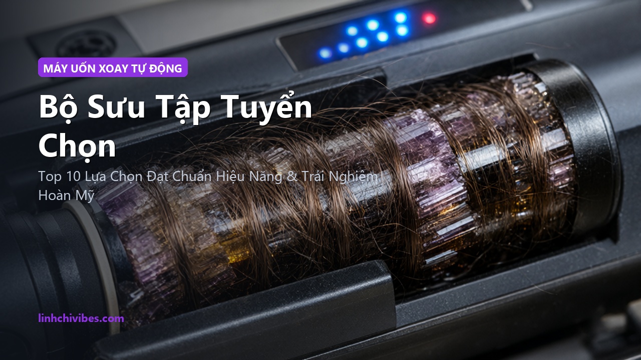 Top 10 Máy Uốn Tóc Xoay Tự Động Chống Bỏng Cho Lọn Xoăn Chuẩn Salon - Bộ sưu tập tuyển chọn (linhchivibes.com)