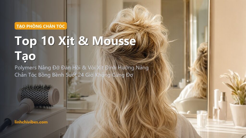 Top 10 Xịt & Mousse Tạo Phồng Chân Tóc Lâu Xẹp Cho Mái Tóc Mỏng Dẹt (linhchivibes.com)