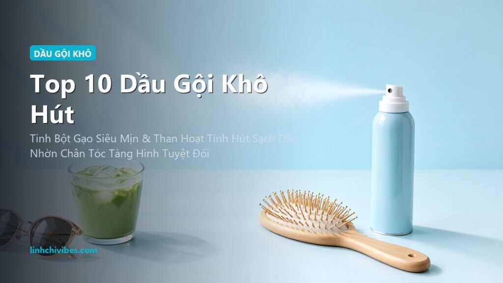 Top 10 Dầu Gội Khô Hút Dầu Thừa Không Bột Trắng Cho Tóc Bồng Bềnh Cấp Tốc (linhchivibes.com)