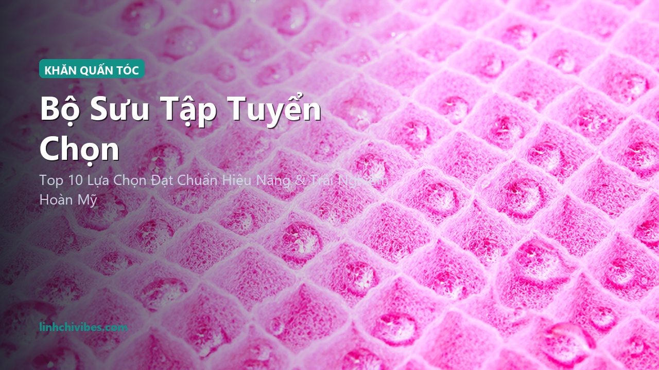 Top 10 Khăn Quấn Tóc Microfiber Siêu Thấm Hút Nước Nhanh Khô Không Gây Xơ Rối - Bộ sưu tập tuyển chọn (linhchivibes.com)