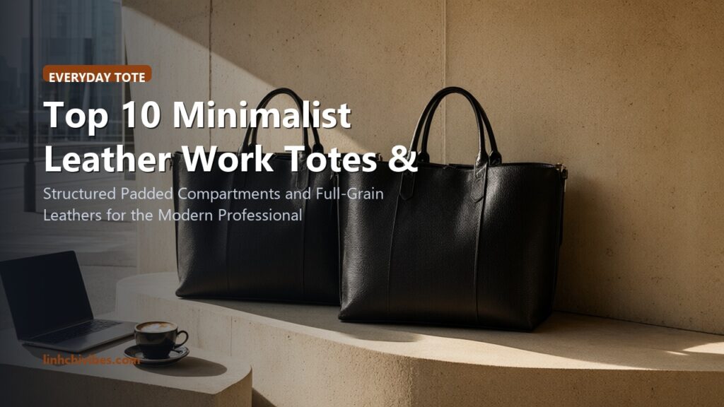 Top 10 Minimalist Leather Work Totes & Laptop Bags That Fit Everything Chicly (linhchivibes.com)