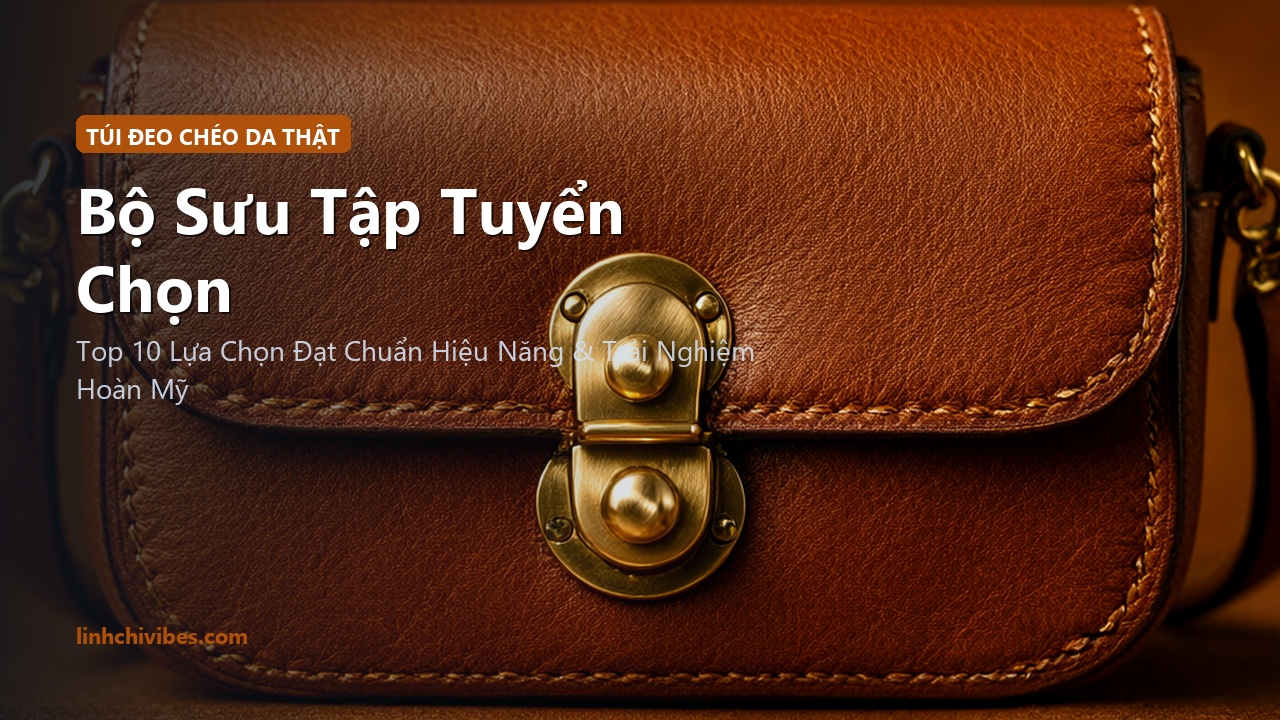 Top 10 Túi Đeo Chéo Da Thật Nữ Tính Đẹp Bền Nâng Tầm Mọi Phong Cách - Bộ sưu tập tuyển chọn (linhchivibes.com)