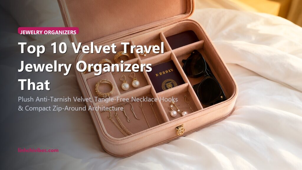 Top 10 Velvet Travel Jewelry Organizers That Keep Necklaces Tangle-Free (linhchivibes.com)