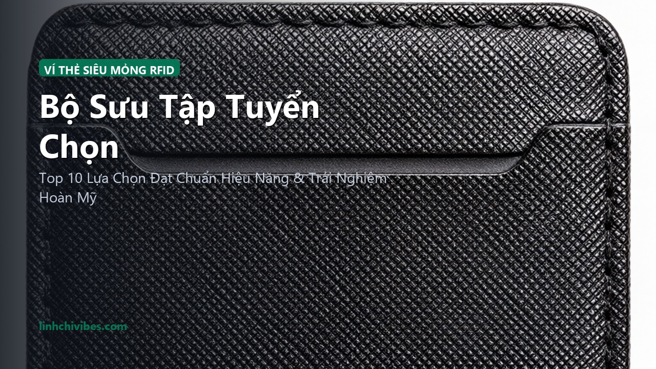 Top 10 Ví Thẻ Da Thật Siêu Mỏng Chống Quét Trộm RFID Tiện Lợi Nhỏ Gọn - Bộ sưu tập tuyển chọn (linhchivibes.com)