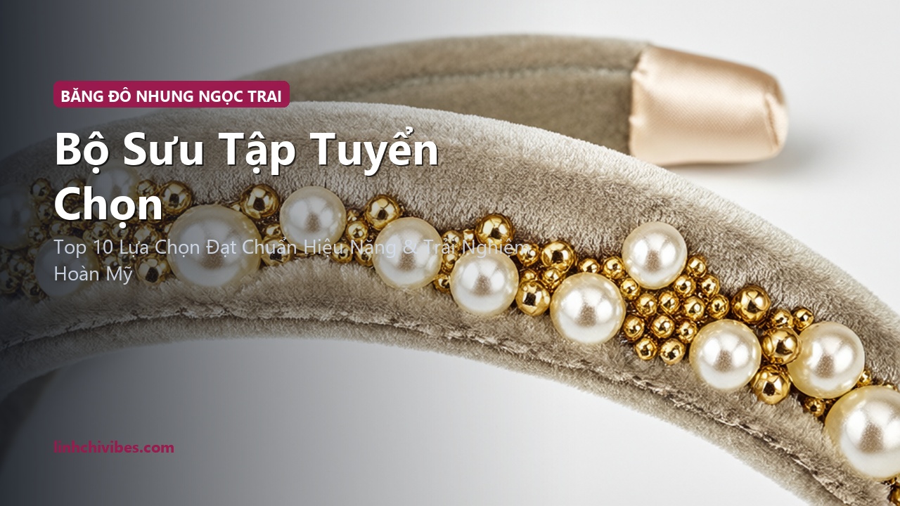 Top 10 Băng Đô Nhung Đính Ngọc Trai Quý Phái Tôn Dáng Mặt Nữ Tính - Bộ sưu tập tuyển chọn (linhchivibes.com)