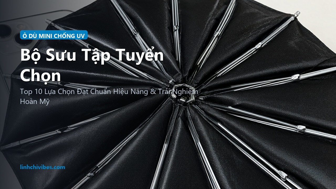 Top 10 Ô Dù Che Nắng Gấp Gọn Mini Bỏ Túi Chống Tia UV50+ Cách Nhiệt Siêu Mát - Bộ sưu tập tuyển chọn (linhchivibes.com)