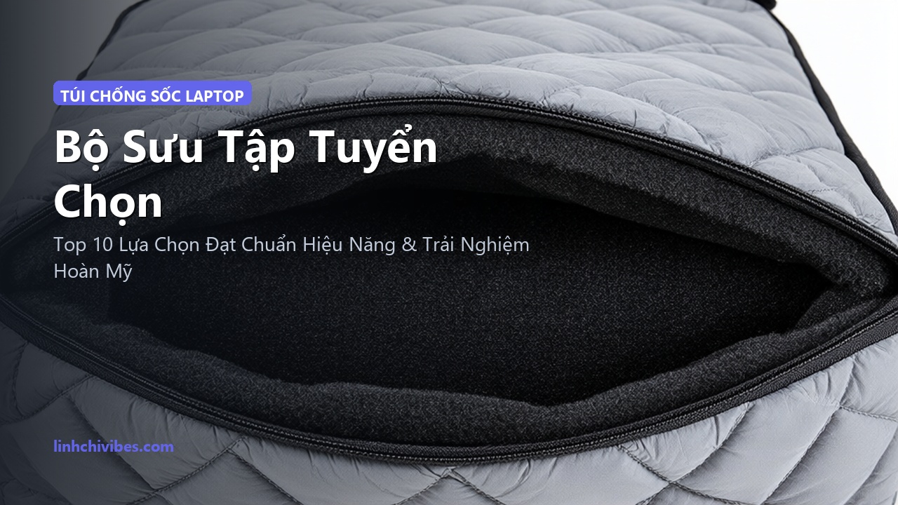 Top 10 Túi Chống Sốc Laptop Chần Bông Chống Nước Thời Trang Cho Phái Đẹp - Bộ sưu tập tuyển chọn (linhchivibes.com)