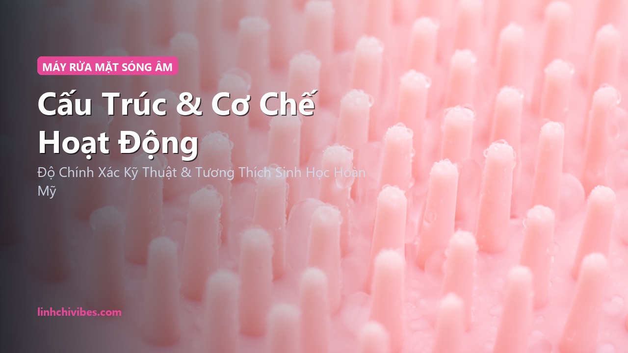 Top 10 Máy Rửa Mặt Sóng Âm Silicon Kháng Khuẩn Tốt Nhất 2026 - Cấu trúc và cơ chế hoạt động (linhchivibes.com)