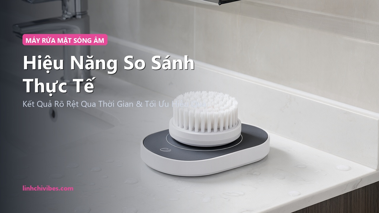 Top 10 Máy Rửa Mặt Sóng Âm Silicon Kháng Khuẩn Tốt Nhất 2026 - Hiệu năng so sánh thực tế (linhchivibes.com)