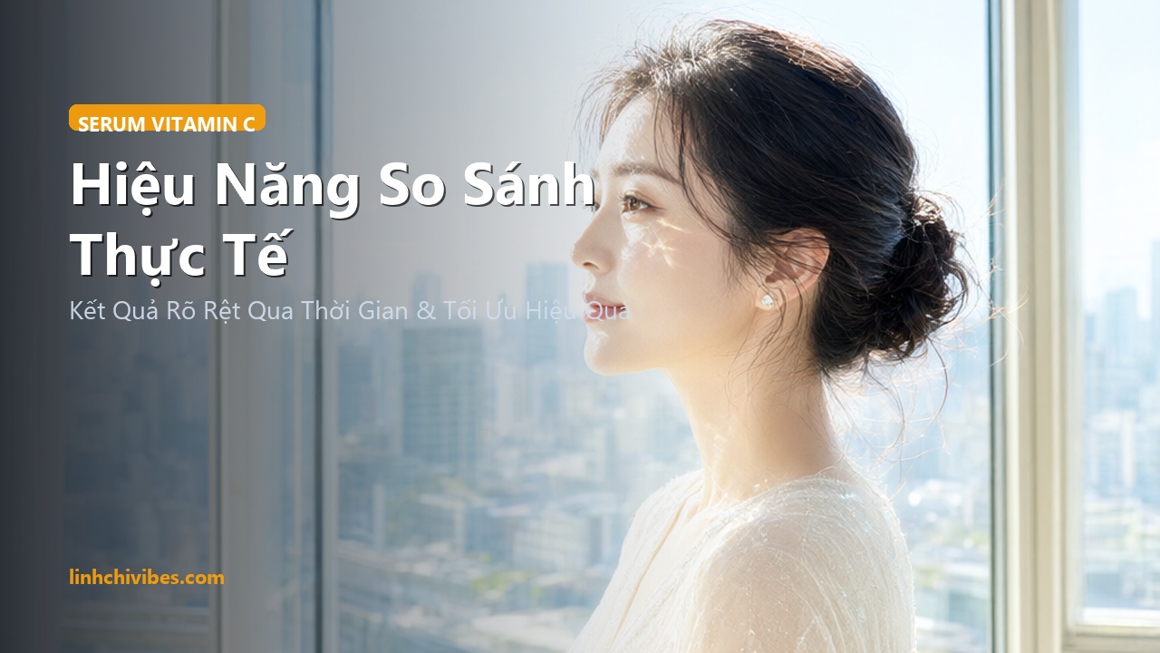 Top 10 Serum Vitamin C Chống Oxy Hóa Mờ Thâm Sáng Da Tốt Nhất 2026 - Hiệu năng so sánh thực tế (linhchivibes.com)