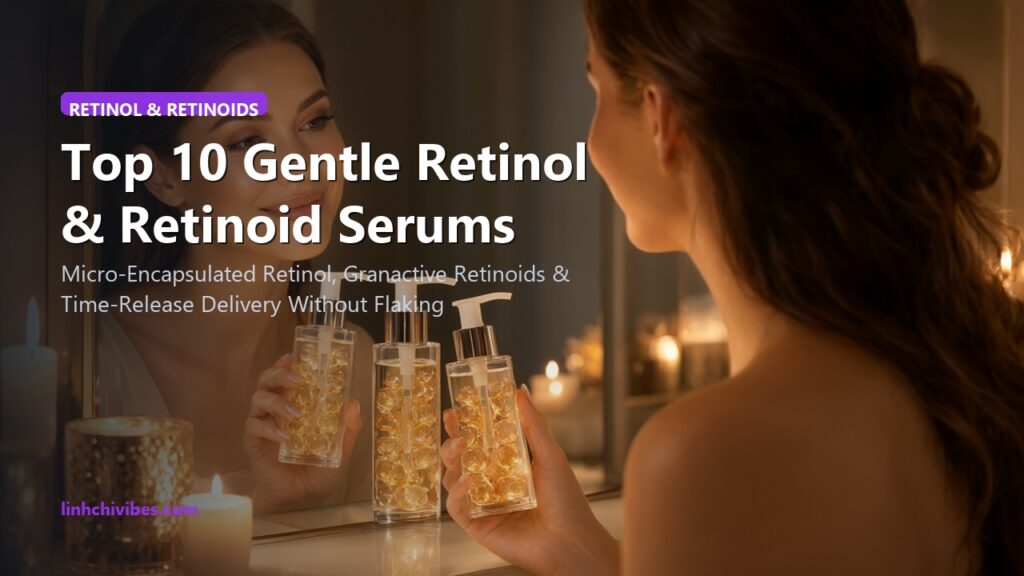 Top 10 Gentle Retinol & Retinoid Serums for Beginner Anti-Aging & Smooth Texture (linhchivibes.com)