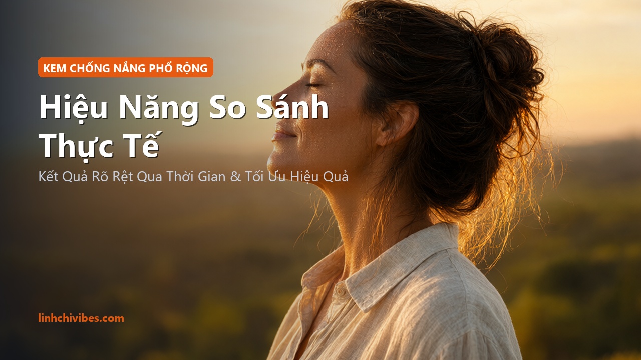 Top 10 Kem Chống Nắng Phổ Rộng Kháng Nước Mỏng Nhẹ Tốt Nhất 2026 - Hiệu năng so sánh thực tế (linhchivibes.com)