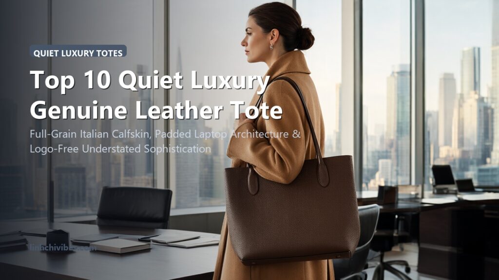 Top 10 Quiet Luxury Genuine Leather Tote Bags for Effortless Work & Travel (linhchivibes.com)