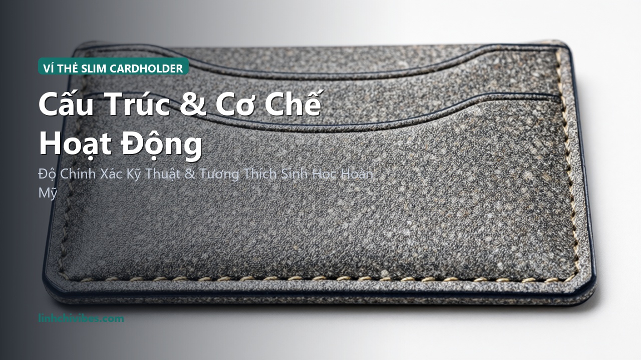 Top 10 Ví Đựng Thẻ Da Bò Mini Chống Quét Trộm RFID Tốt Nhất 2026 - Cấu trúc và cơ chế hoạt động (linhchivibes.com)