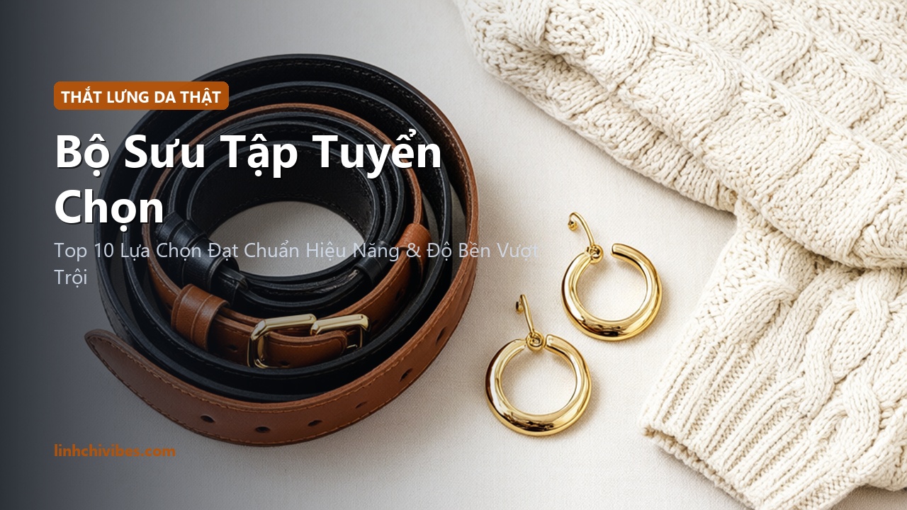Top 10 Thắt Lưng Nữ Da Thật Khóa Kim Loại Tối Giản Tốt Nhất 2026 - Bộ sưu tập tuyển chọn (linhchivibes.com)