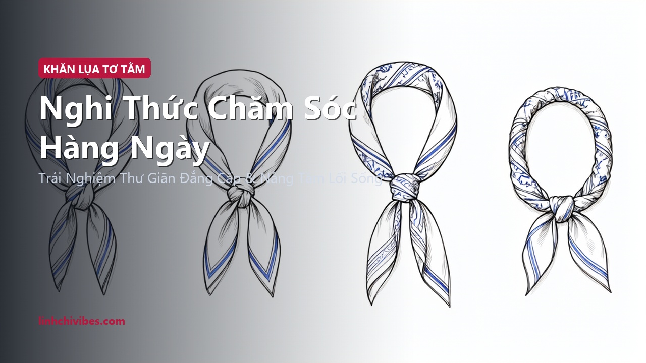 Top 10 Khăn Lụa Tơ Tằm Vuông Phối Đồ Chuẩn Quý Cô Pháp Tốt Nhất 2026 - Nghi thức chăm sóc hàng ngày (linhchivibes.com)