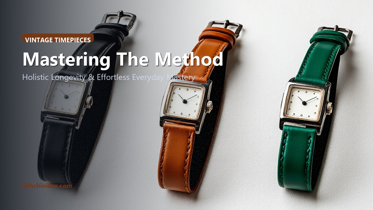 Top 10 Vintage Square Face Leather Watch Classics for Timeless Parisian Elegance - Mastering The Method (linhchivibes.com)