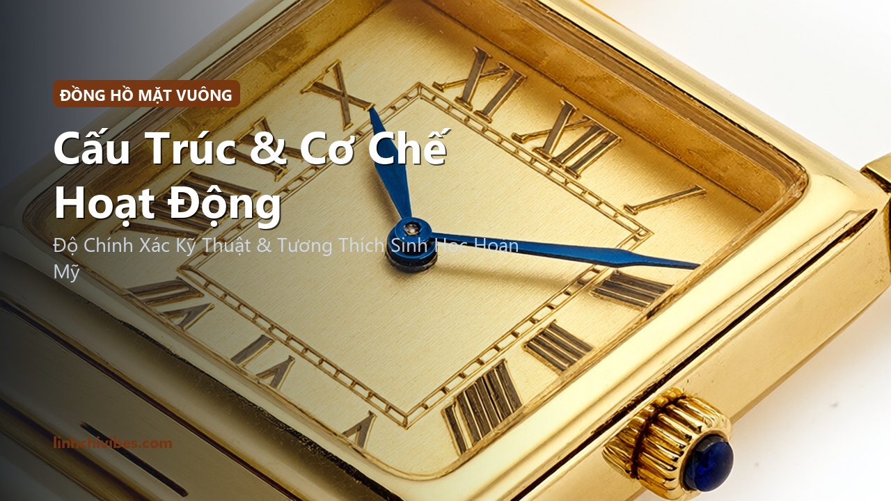 Top 10 Đồng Hồ Nữ Mặt Vuông Cổ Điển Dây Da Sang Trọng Tốt Nhất 2026 - Cấu trúc và cơ chế hoạt động (linhchivibes.com)