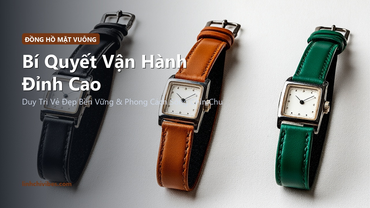 Top 10 Đồng Hồ Nữ Mặt Vuông Cổ Điển Dây Da Sang Trọng Tốt Nhất 2026 - Bí quyết vận hành đỉnh cao (linhchivibes.com)