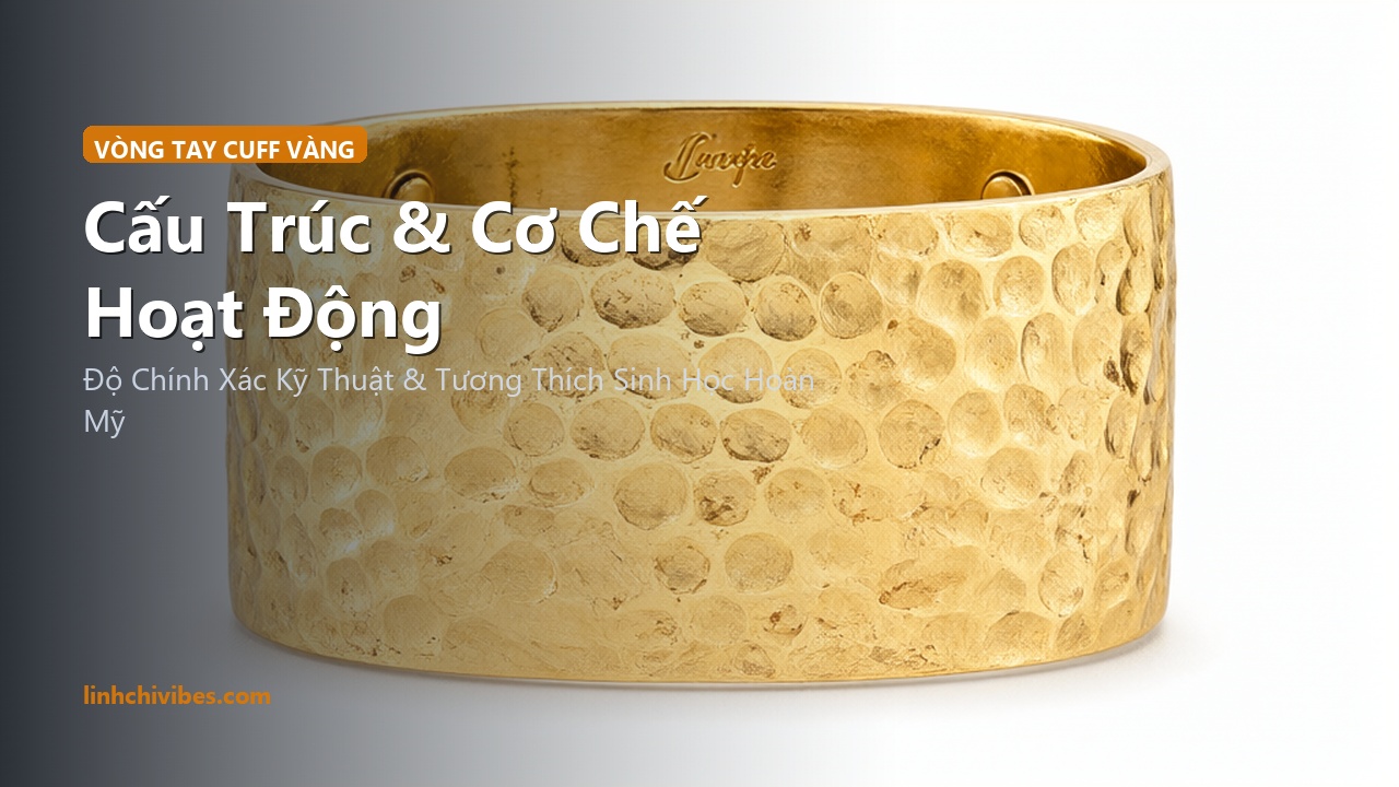 Top 10 Vòng Tay Cuff Mạ Vàng 18K Phong Cách Tối Giản Tốt Nhất 2026 - Cấu trúc và cơ chế hoạt động (linhchivibes.com)