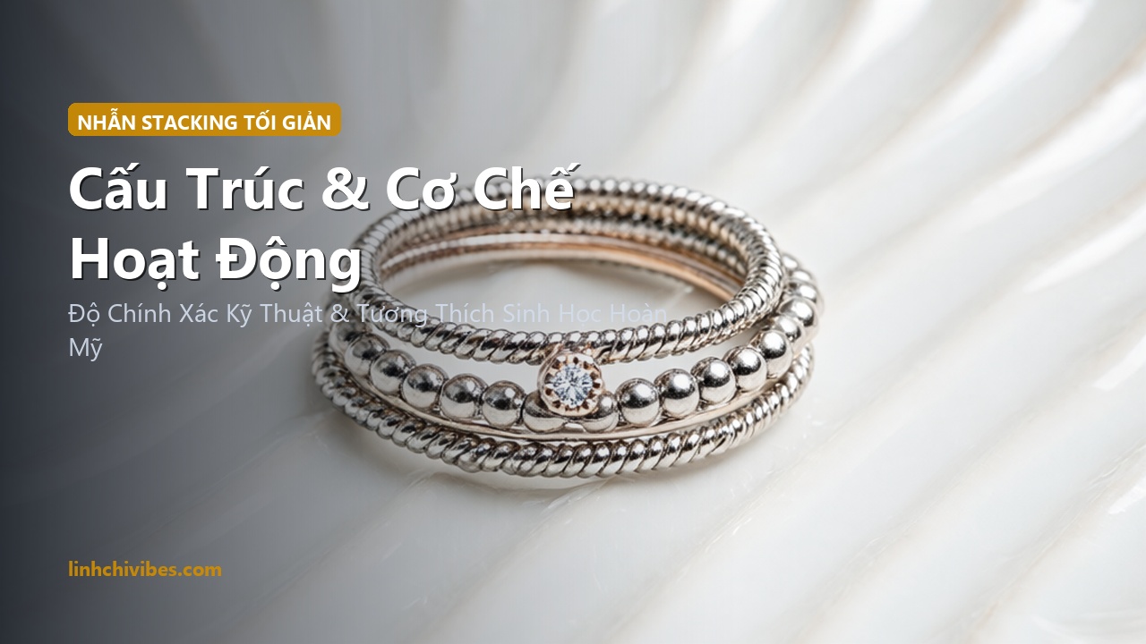 Top 10 Nhẫn Kim Loại Xếp Chồng Dainty Minimalist Stacking Rings 2026 - Cấu trúc và cơ chế hoạt động (linhchivibes.com)
