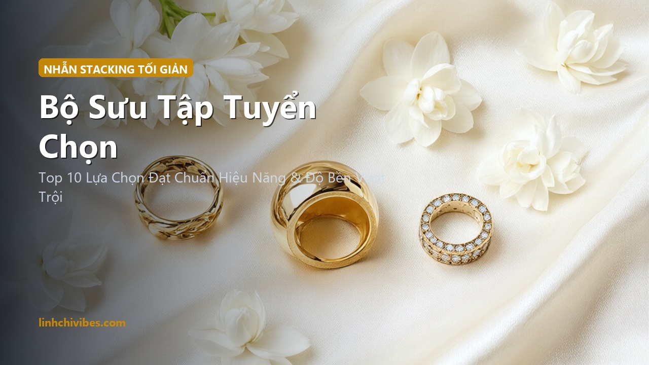 Top 10 Nhẫn Kim Loại Xếp Chồng Dainty Minimalist Stacking Rings 2026 - Bộ sưu tập tuyển chọn (linhchivibes.com)
