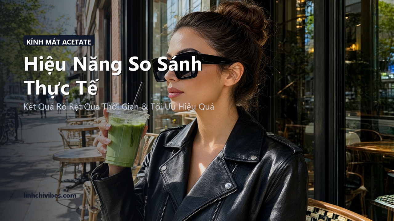 Top 10 Kính Mát Mắt Vuông Gọng Acetate Phân Cực Chống Tia UV Tốt Nhất 2026 - Hiệu năng so sánh thực tế (linhchivibes.com)