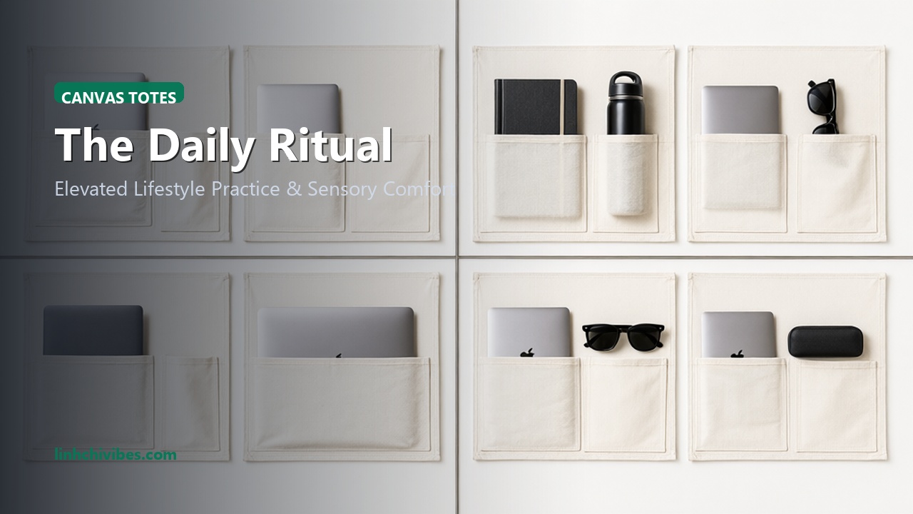 Top 10 Heavyweight Canvas Tote Bags with Structured Pockets for Work & Study - The Daily Ritual (linhchivibes.com)