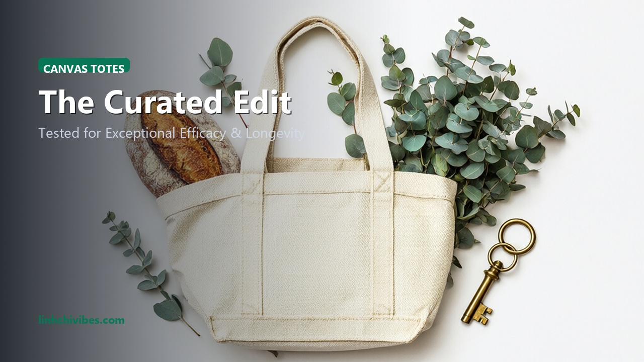 Top 10 Heavyweight Canvas Tote Bags with Structured Pockets for Work & Study - The Curated Edit (linhchivibes.com)