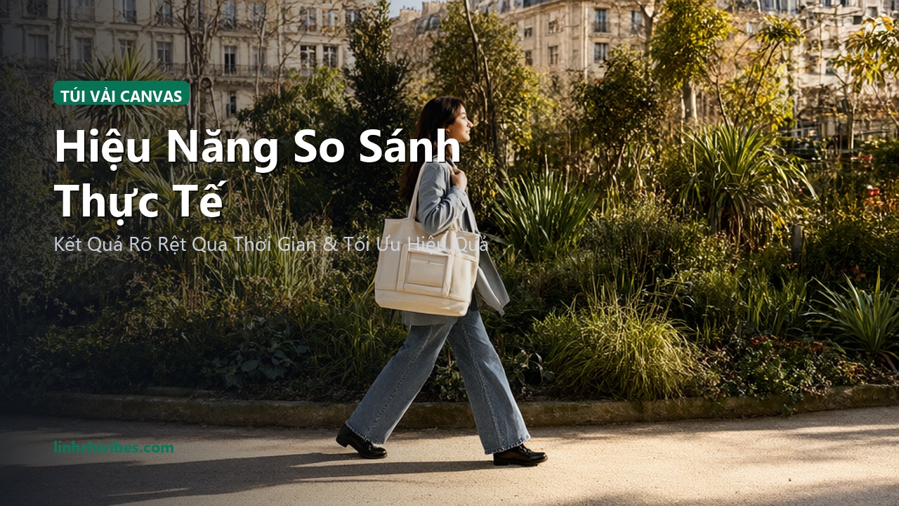Top 10 Túi Vải Canvas Dày Dặn Đi Học Đi Làm Phong Cách Hàn Quốc 2026 - Hiệu năng so sánh thực tế (linhchivibes.com)