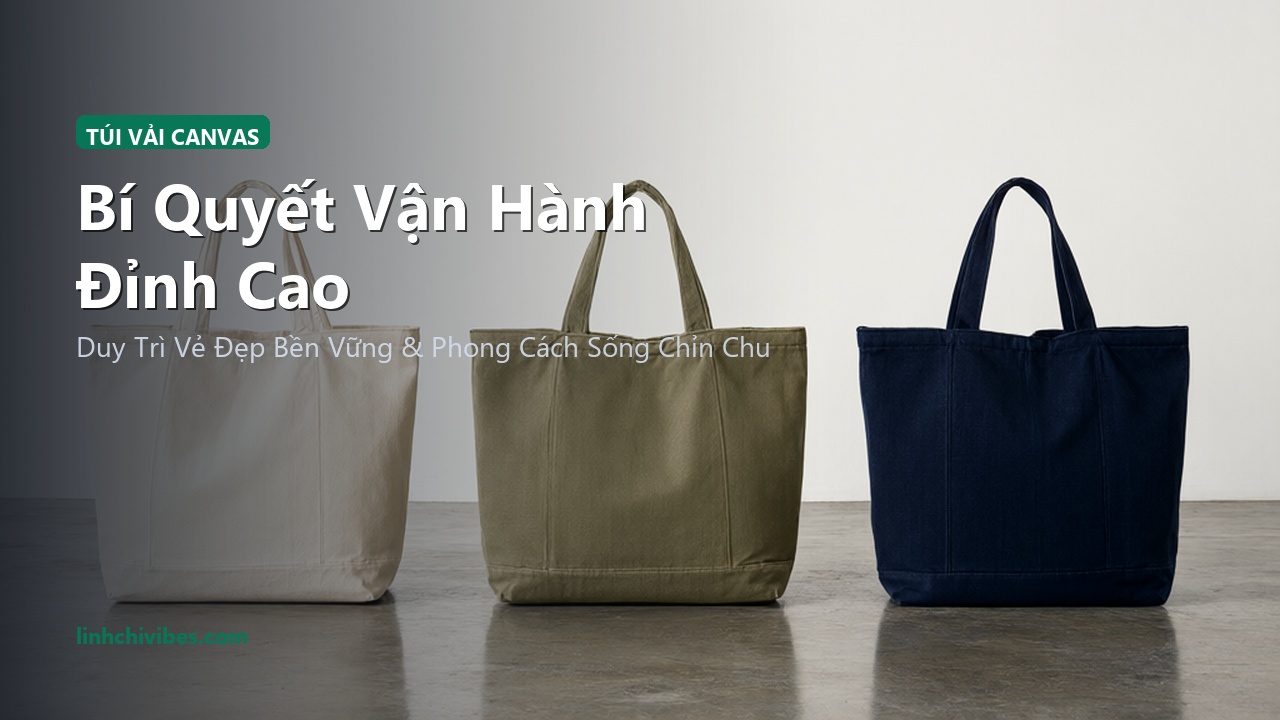 Top 10 Túi Vải Canvas Dày Dặn Đi Học Đi Làm Phong Cách Hàn Quốc 2026 - Bí quyết vận hành đỉnh cao (linhchivibes.com)
