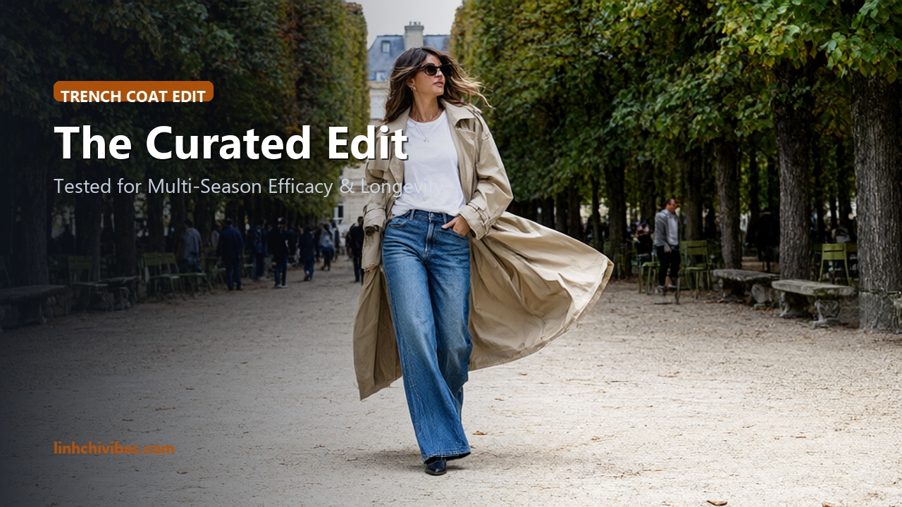 Top 10 Classic Double-Breasted Trench Coats for Timeless Rainy-Day Elegance - The Curated Edit (linhchivibes.com)