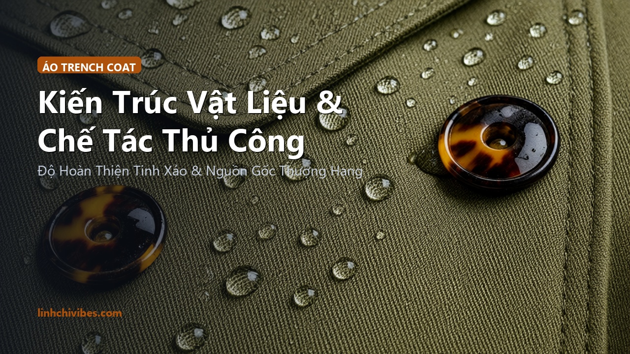 Top 10 Áo Măng Tô Trench Coat Kaki 2 Hàng Khuy Cổ Điển Sang Trọng 2026 - Kiến trúc vật liệu và chế tác thủ công (linhchivibes.com)