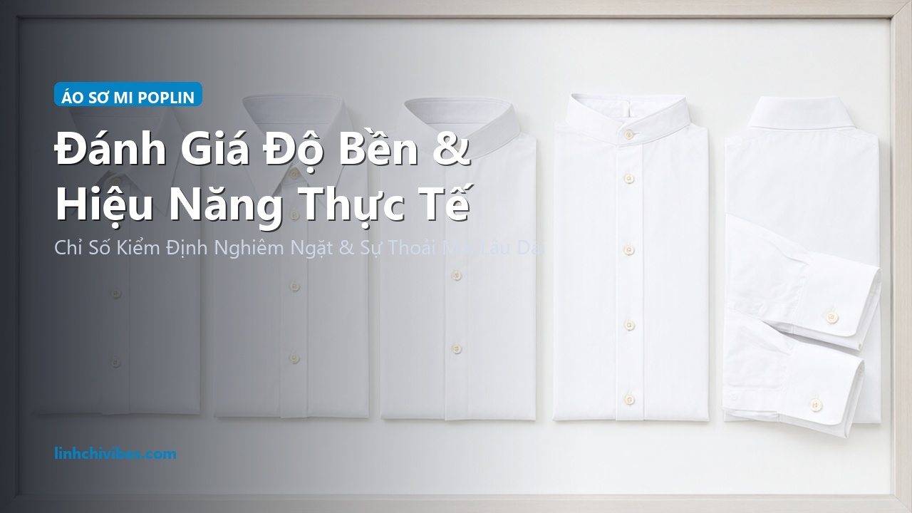 Top 10 Áo Sơ Mi Nữ Vải Poplin Cotton Dệt Đanh Cao Cấp Thanh Lịch 2026 - Đánh giá độ bền và hiệu năng thực tế (linhchivibes.com)