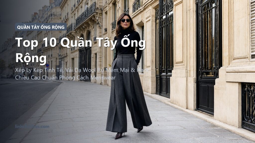 Top 10 Quần Tây Ống Rộng Xếp Ly Cạp Cao Tôn Dáng Dài Miên Man 2026 (linhchivibes.com)