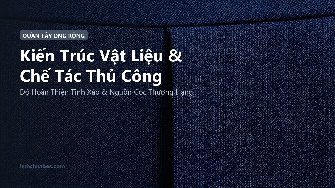 Top 10 Quần Tây Ống Rộng Xếp Ly Cạp Cao Tôn Dáng Dài Miên Man 2026 - Kiến trúc vật liệu và chế tác thủ công (linhchivibes.com)