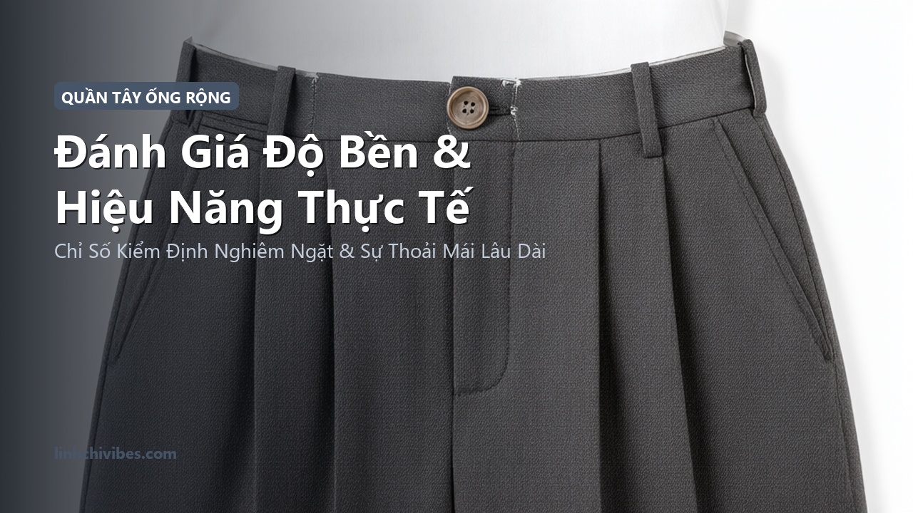 Top 10 Quần Tây Ống Rộng Xếp Ly Cạp Cao Tôn Dáng Dài Miên Man 2026 - Đánh giá độ bền và hiệu năng thực tế (linhchivibes.com)