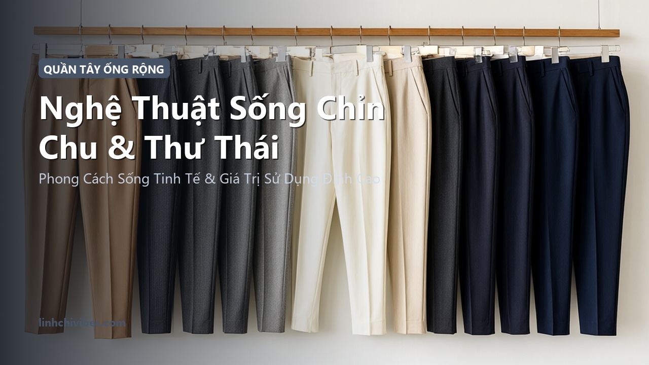 Top 10 Quần Tây Ống Rộng Xếp Ly Cạp Cao Tôn Dáng Dài Miên Man 2026 - Nghệ thuật sống chỉn chu và thư thái (linhchivibes.com)