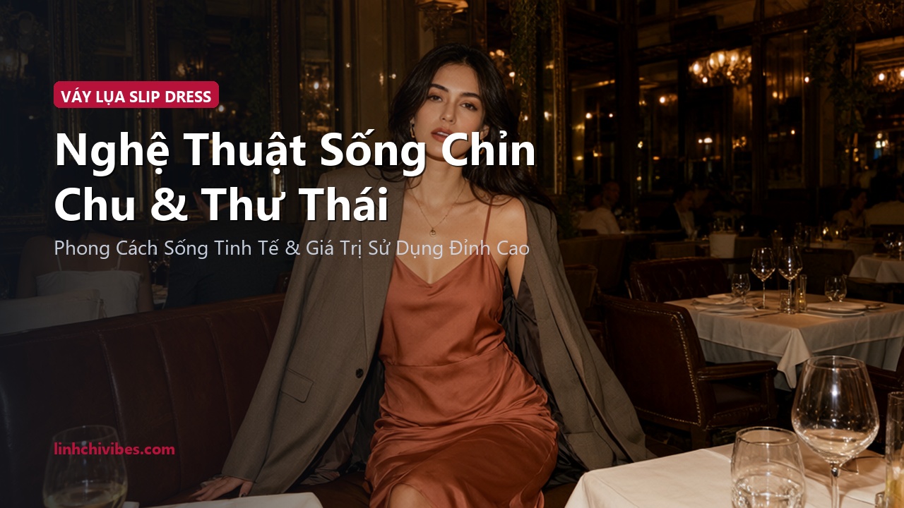 Top 10 Váy Lụa Slip Dress Hai Dây Cắt Xéo Bias-Cut Quyến Rũ 2026 - Nghệ thuật sống chỉn chu và thư thái (linhchivibes.com)