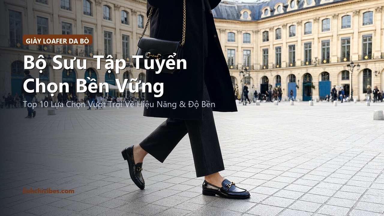 Top 10 Giày Lười Da Bò Ý Penny Loafer & Horsebit Sang Trọng Bậc Nhất 2026 - Bộ sưu tập tuyển chọn bền vững (linhchivibes.com)