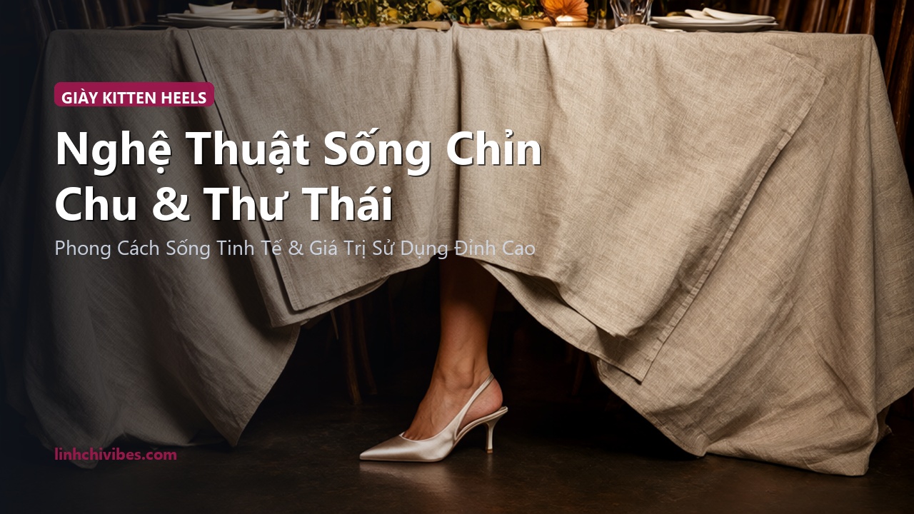 Top 10 Giày Cao Gót Mũi Nhọn Kitten Heels & Slingback Êm Chân Cả Ngày 2026 - Nghệ thuật sống chỉn chu và thư thái (linhchivibes.com)